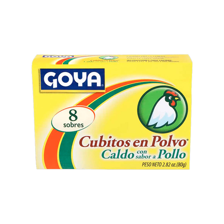Sazón Goya sabor pollo 80gr (8 sobres)