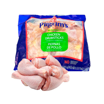 Paquete de muslos de pollo 5.5lb