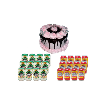 Cake + Cerveza + Malta