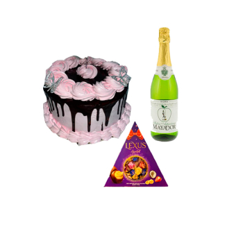 Cake + Bombón + Sidra